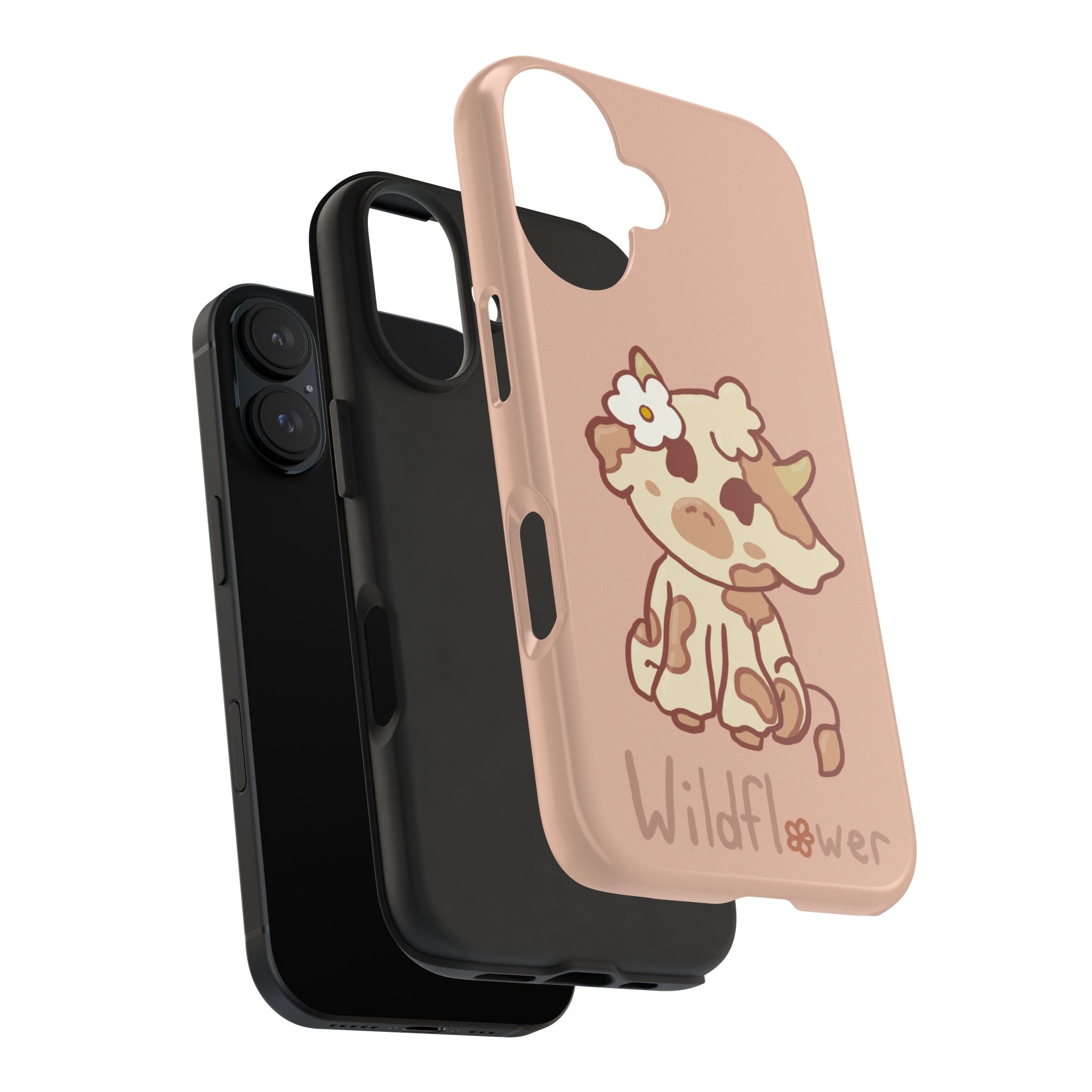 Wildflower Daisy Protective Phone Case