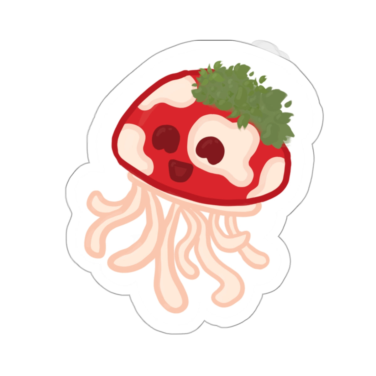 Cute Jellyshroom Die-Cut Sticker