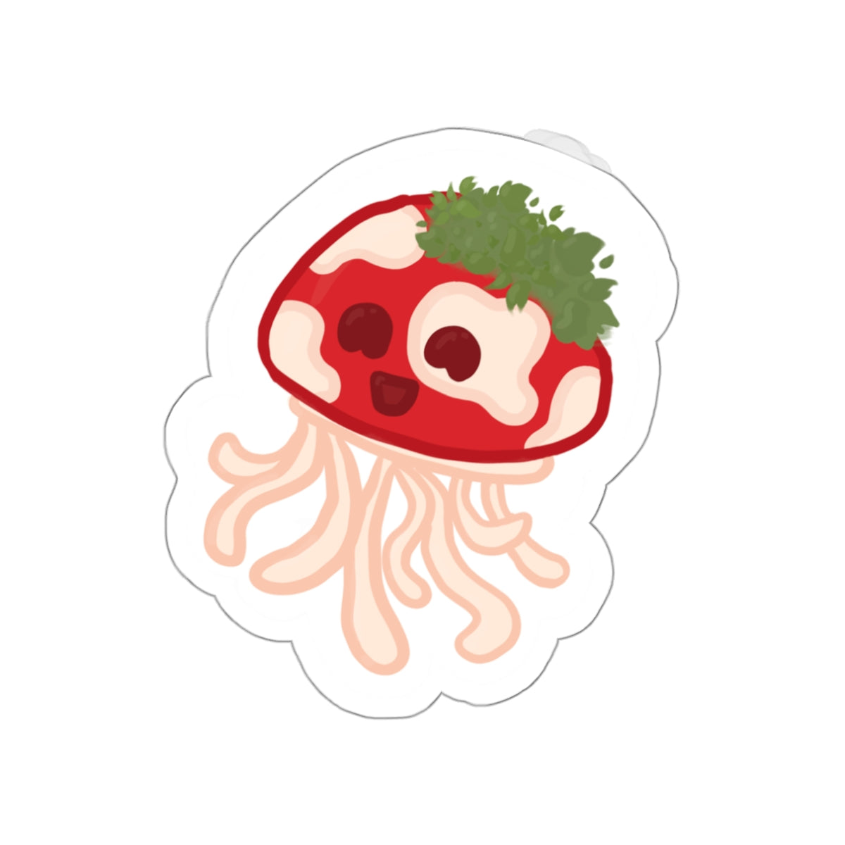 Cute Jellyshroom Die-Cut Sticker
